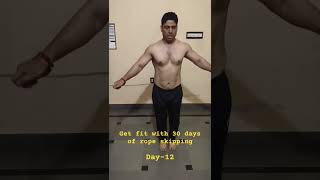 Get fit with 30 days of rope skipping Day12 fitness ropeskipping homeworkout [upl. by Andrus913]