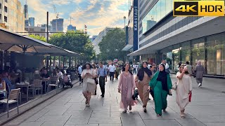 Middle East of Germany Frankfurt 2023 🇩🇪Walking Tour of Frankfurt City Centre ▶️ 1 Hour 4K HDR [upl. by Edmondo110]