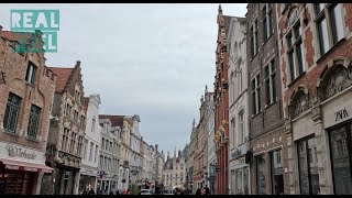 BRUGES walking tour A short version [upl. by Oly95]