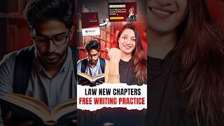 Law New Chapters Free Writing Practice  Must Watch  CA Foundation Classes [upl. by Licht279]