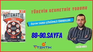 ORİJİNAL TÜREV 2024 MODEL 8889SAYFA  TÜREVİN GEOMETRİK YORUMU ÖSYM TARZI ÖRNEKLERTEKTIKHOCAM [upl. by Bendicta]