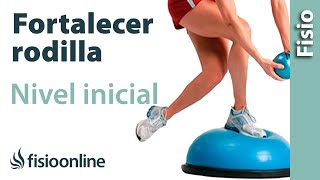 Ejercicios para fortalecer la rodilla  Nivel de recuperación inicial [upl. by Lally]