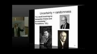 Eric Schliesser What Happened to Knightian and Keynesian Uncertainty Post WWII [upl. by Lehcer]