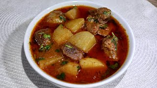 Shaljam Gosht Gravy  Shaljam Gosht Different Recipe by Food Ville [upl. by Aynekat]