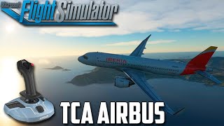 REVIEW JOYSTICK THRUSTMASTER TCA SIDESTICK AIRBUS EDITION EN FLIGHT SIMULATOR 2020 [upl. by Ffej]