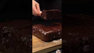 Brownie with 3 ingredients in 5 minutesnofour chocolate cake chocolatecookieschocoeggbrownies [upl. by Leisam]