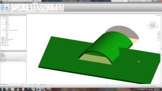 Revit Tips  Roof cutting with Model InPlace [upl. by Adelric]