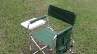 Foldable Aluminum Chair from HFT  Quick Review [upl. by Aydan]