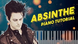 IDKHOW  Absinthe  Piano Tutorial [upl. by Haldi]