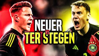 🔥pelea entre NEUER y TER STEGEN [upl. by Nosnirb]