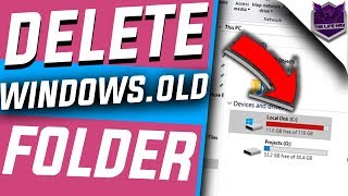 How To Delete WindowsOld Folder And Regain Disk Space After Upgrading Windows 10 [upl. by Ulrica]