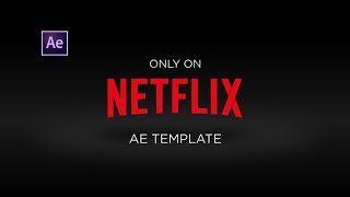 Netflix Opening Logo  FREE After Effects Template  THE EFFECTS GUY [upl. by Nisior44]