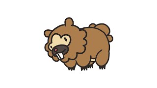 bidoof evolves [upl. by Ahsienor]