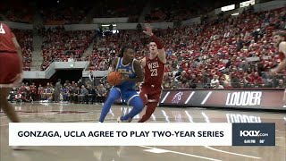 Gonzaga UCLA agree to play twoyear series [upl. by Noah]