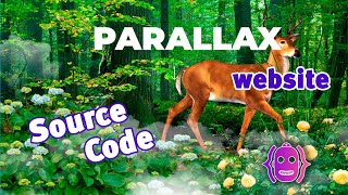 Parallax Website with source code in HTML CSS Javascript Programming with Dr Coder  No talking [upl. by Kolnos42]