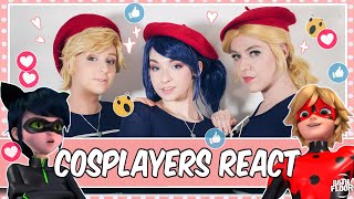 Cosplayers React to Miraculous Ladybug  Reflekdoll 🐞😻 [upl. by Tacy]