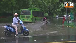 Parts of Delhi Witness Severe Waterlogging Following Heavy Rains  News9 [upl. by Lethia954]