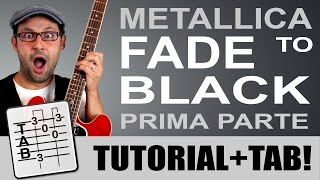 Un capolavoro dei Metallica Fade to Black  Tutorial [upl. by Ardme]