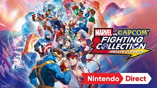 MARVEL vs CAPCOM Fighting Collection Arcade Classics  Announcement Trailer – Nintendo Switch [upl. by Hanonew]