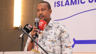 Prof Ibraahiim Faarax Bursaliid Xafladdii Qalinjebinta Dufcadda 18aad ee Jaamacadda Islaamiga [upl. by Ellemaj]