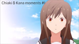 Chiaki amp Kana moments 1  Tsurezure Children [upl. by Hazmah]