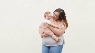 Solly Baby quotHow I Wrapquot Tutorial with Plus Sized Mom [upl. by Ailis]