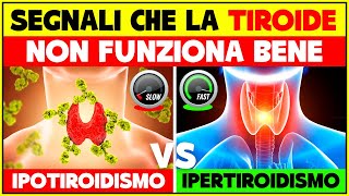 Sintomi Che La Tiroide Non Funziona Correttamente  Ipotiroidismo vs Ipertiroidismo [upl. by Assi]