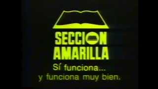 Comercial de la Sección Amarilla 1990 México [upl. by Erdnassak]