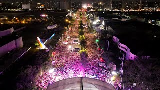 412000 biggest crowd for Leni Robredo in Pasay City [upl. by Ramyar834]