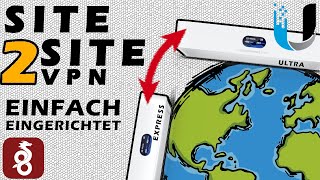 UniFi  WireGuard SitetoSite VPN  OHNE Schnick Schnack und Spezial Einstellungen [upl. by Codee]