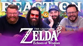 The Legend of Zelda Echoes of Wisdom  Announcement Trailer REACTION [upl. by Adnotal]