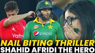 Shahid Afridi The HERO  Nail Biting Thriller  Pakistan vs England  PCB  MA2A [upl. by Vevine738]