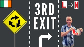 Roundabouts  3rd Exit Clearly Explained [upl. by Wettam]