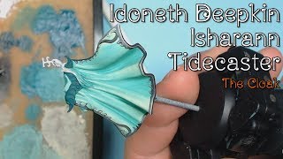 How to Paint Idoneth Deepkin Isharann Tidecaster  Part 1  The Cloak [upl. by Adnilre990]