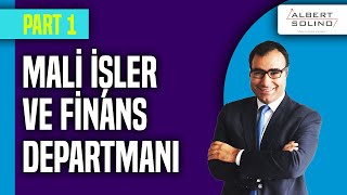 Departman Bazlı Yönetim Danışmanlığı  Finans ve Mali İşler  PART 1 [upl. by Liarret]