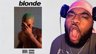 Reacting to Frank Oceans Blonde Album for the First Time in 2024 [upl. by Renate]