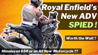 Himalayan 650 😎 or an AllNew Adventure Tourer by Royal Enfield  Spied Testing 🤩 [upl. by Bain971]