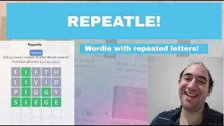 Repeatle Wordle puzzle for 25 Jul 24 wordle variant wordgames puzzle speedsolving puzzlegame [upl. by Peedus762]