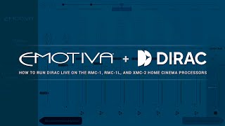 Emotiva Dirac Live Room Correction Tutorial [upl. by Ewnihc697]