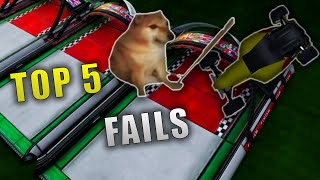 Top 5 Ways To Fail Trackmania A12 Cut [upl. by Giorgio672]