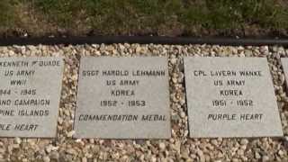 Veterans Park Paver Stones Watertown WI May 2013 [upl. by Flemings]