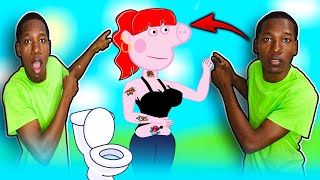 Peppa Vamos Al Baño Parte 2 Todos Los Capítulos Compilación [upl. by Nyladgam]