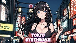 80s Synthpop Cyberpunk Music for Browsing the streets of Shibuya  Synthwave Coding Upbeat Radio [upl. by Ajuna215]