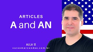 Definite e Indefinite Articles com exercícios Inglês para sala de aula [upl. by Nahshon]