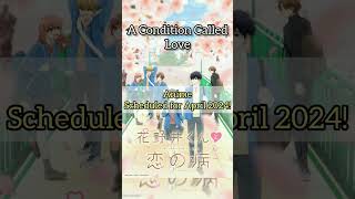 A Condition Called Love anime shorts [upl. by Beeson603]