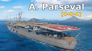 World of WarShips August von Parseval  4 Kills 227K Damage [upl. by Kenzie703]