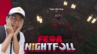 Gini doang MOD PALING CREEPY dan SERAM yang ada Di Minecraft  Fear NightFall [upl. by Onoitna444]