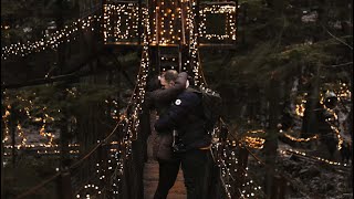 Jaclyn and Tylers Surprise Proposal at Capilano Suspension Bridge North Vancouver [upl. by Nanete38]