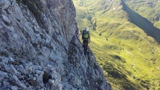 Klettersteig Lachenspitze Nordwand [upl. by Erina]