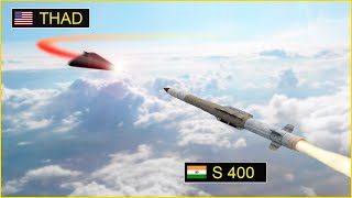 भारत का S400 और अमेरिका का THAD Missile में कौन किसको मात देगा  THAD Air Defence vs S400 [upl. by Ahseeyt794]